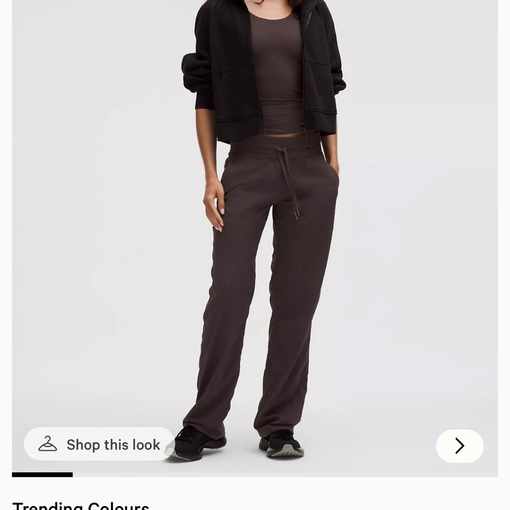 Lululemon Dance Studio Mid-Rise Pant
Regular- Sequoia Size 6